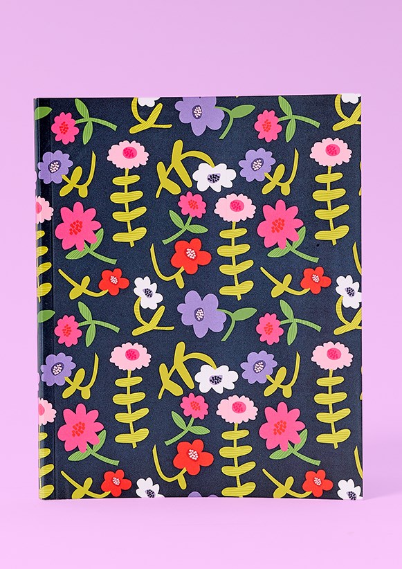 Floral 10" x 8" Notebook